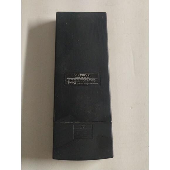 OEM Panasonic VSQS0536 P17 VCR Remote Control - Tested & Works - Picture 2 of 3